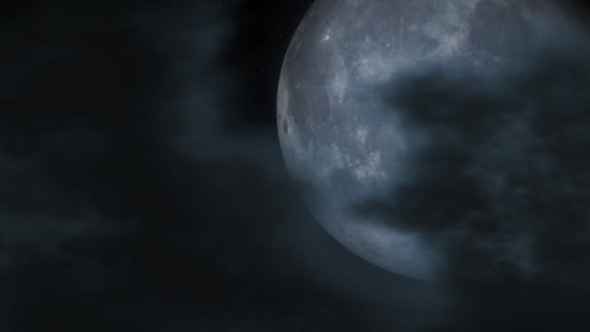 Computer generated Moon