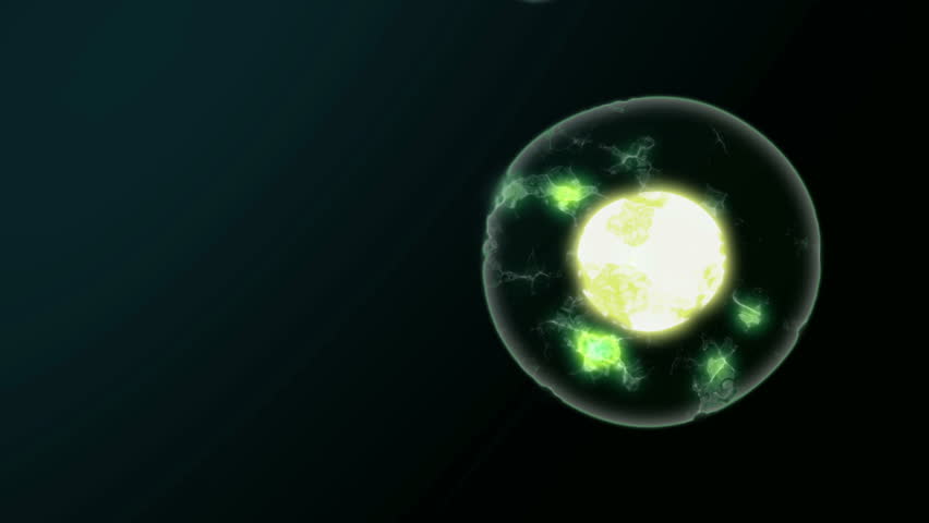 Organism cell divides to glow up. Royalty-Free Stock Footage #28140241