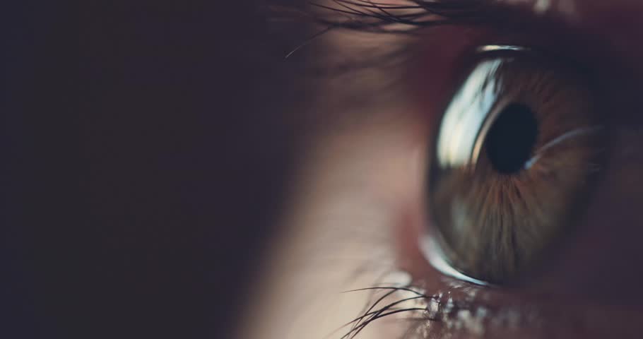 Macro Close-up eye blinking. Slow Motion, 120 fps. Young Woman is opening and closing her beautiful eye. | Shutterstock HD Video #28142716