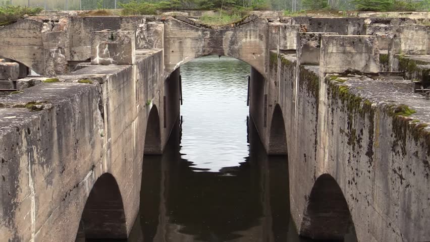 Pinawa Dam - century old ruins