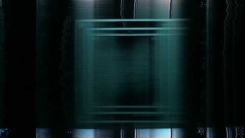 Abstract visuals made out of composite video glitch on crt screens.