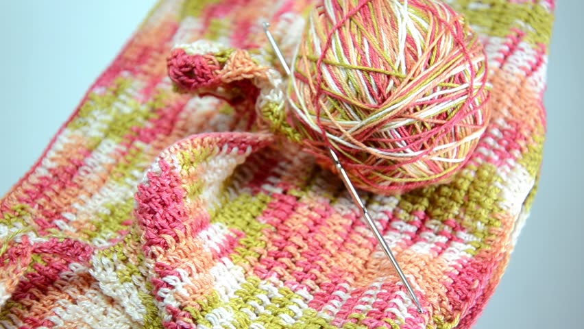 Ball of yarn for knitting, crochet (knitting)