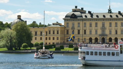 STOCKHOLM - JUN 19, 2017- Drottningholm palace, Sweden 