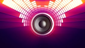 Concert video editing big equalizer colorful abstract background Seamless loop Digital waveform Audio graphic equalizer digital wave glowing particles Computer generated seamless loop abstract motion - Powered by Shutterstock - Get 15% off with code: PIKWIZARD15