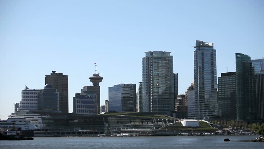 Vancouver Skyline waterplane airport