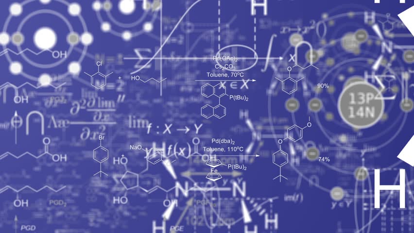 Theoretical science. Доска с математическими формулами. Цифровая экономика. Технологичный фон. Фон формулы математика.