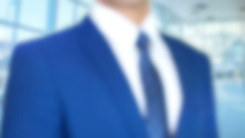 Long Term Investment, Man Working on Holographic Interface, Visual Screen