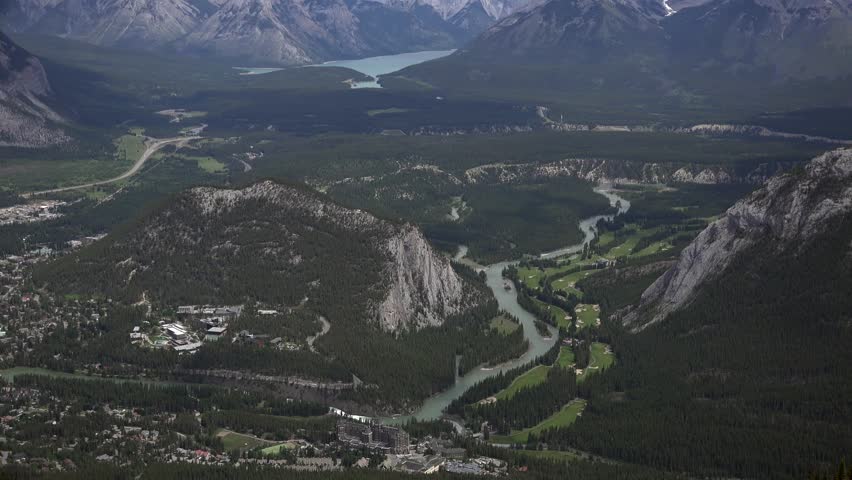 The Rocky Mountains landscape