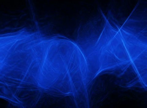 PAL - Motion 337: Abstract blue light patterns pulse, ripple and flow (Loop).
