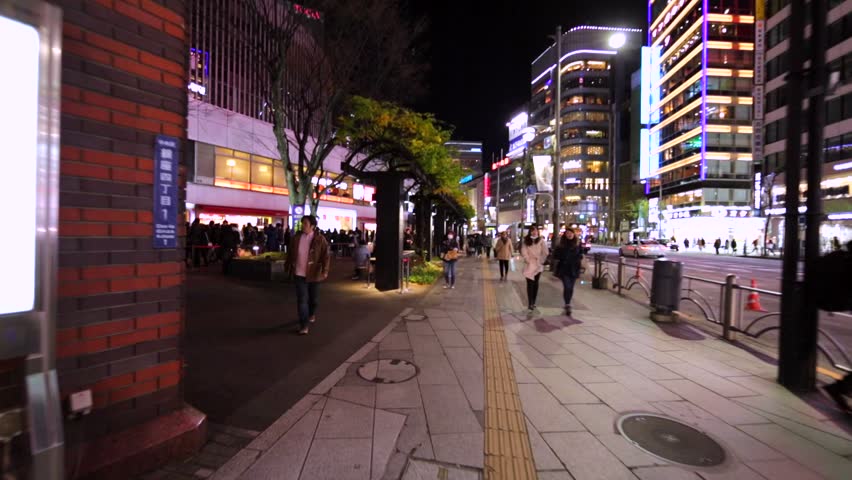 Tokyo Japan December 10 2016 Walking 스톡 동영상 비디오(100% 로열티 프리) 28246474 | Shutterstock