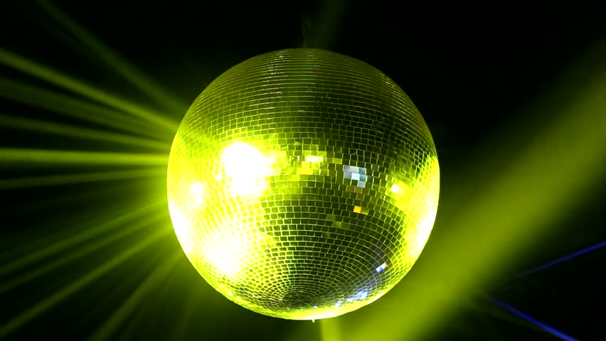 Gold Yellow Disco Ball - NeatoShop