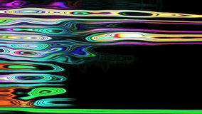 HD - Motion 359: Abstract fluid light patterns pulse, ripple and flow (Loop).
