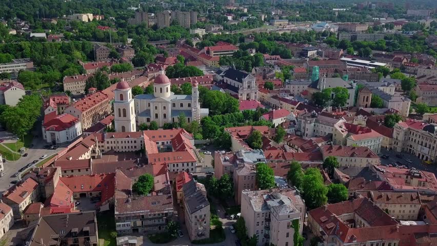 Vilnius old town video Royalty-Free Stock Footage #28278625