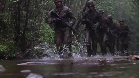 2010s: U.S. Army troops undergo extensive jungle warfare training.