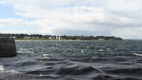 Nairn waterfront Scotland