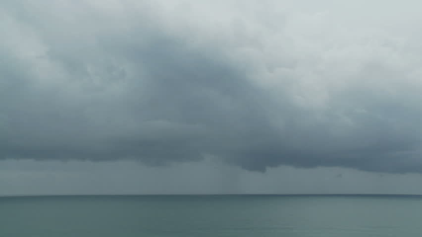 Stormy weather bringing localised showers as it crosses the ocean