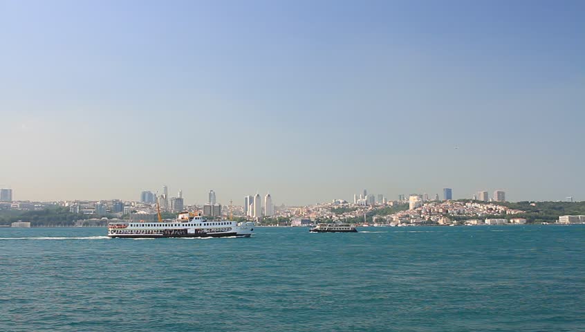 Istanbul City from the Bosporus