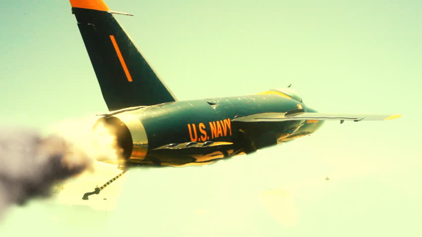 US Navy Jet flying