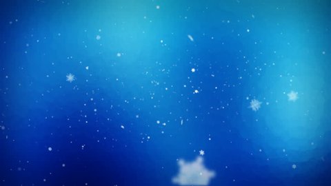 Nice looping wintry holiday background of falling snowflakes. Good for themes of Winter Backgrounds, Holiday Festivities, Seasonal Activities. See my portfolio for more. Stock Video