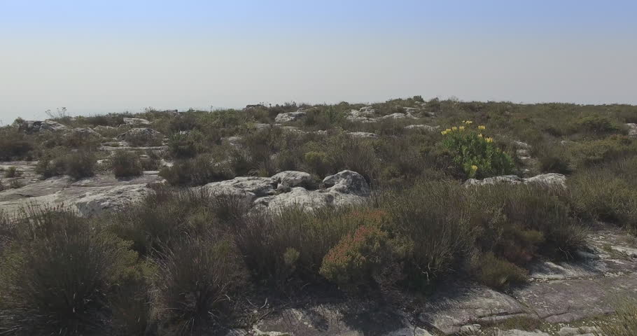 Low and High Aerial over Table Mountain, Cape Town, South Africa
