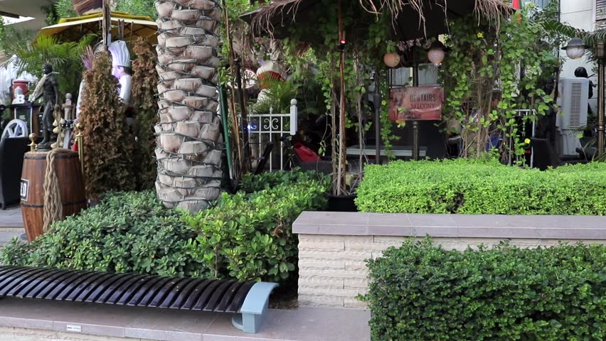 Overview of the restaurant interior in Dubai