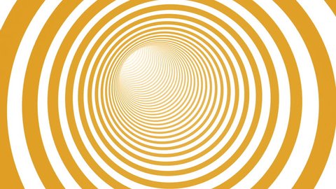 Abstract Background Animated Hypnotic Tunnel Colorful Stock Footage