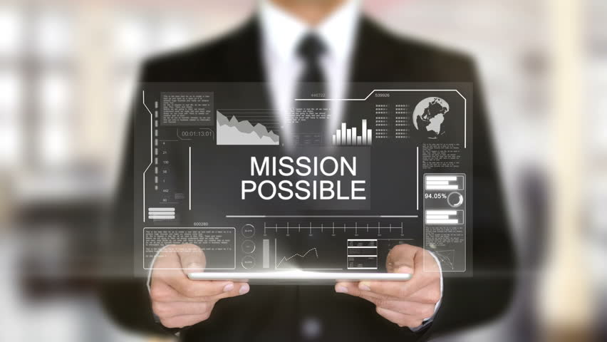 Mission Possible, Hologram Futuristic Interface, Augmented Virtual Reality