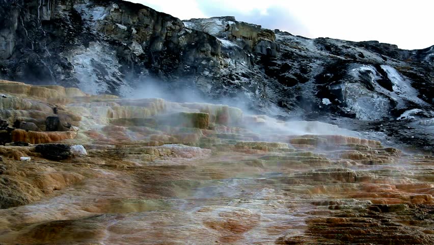 Yellowstone National Park,Mammoth Hot Springs