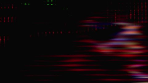Video Background 0301: Abstract digital data forms pulse and flicker (Loop).