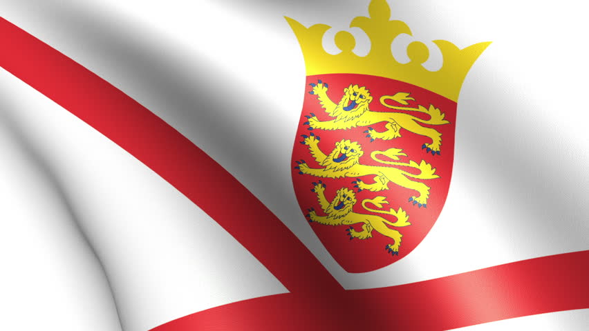 Jersey Coast Flag Waving