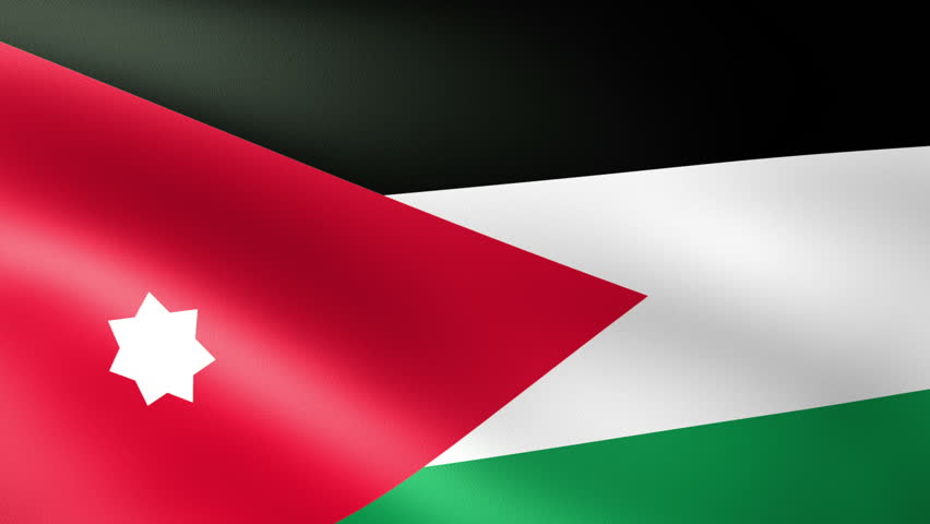 Jordan Coast Flag Waving