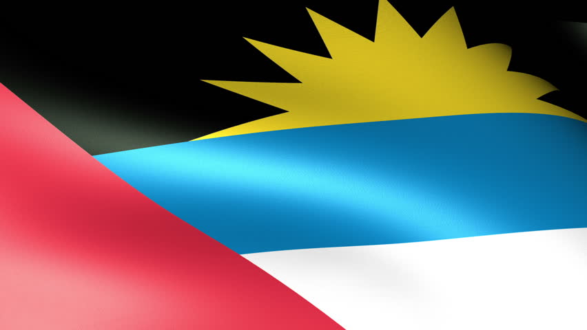 Antigua and Barbuda Flag Waving