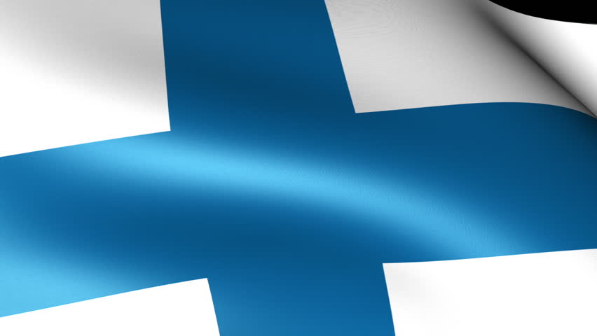 Finland Flag Waving
