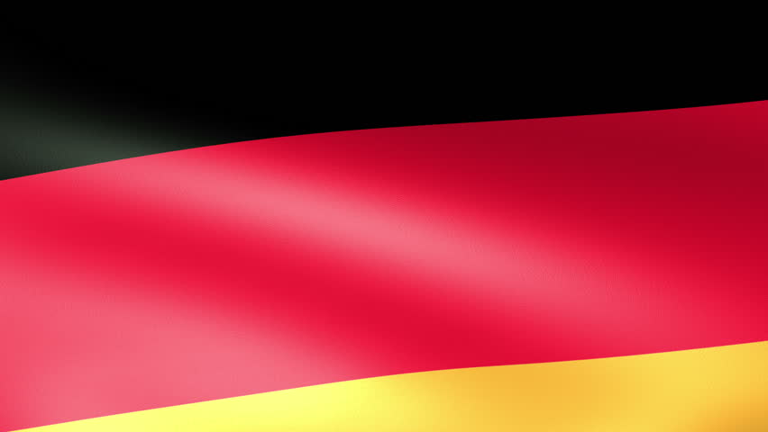 Germany Flag Waving