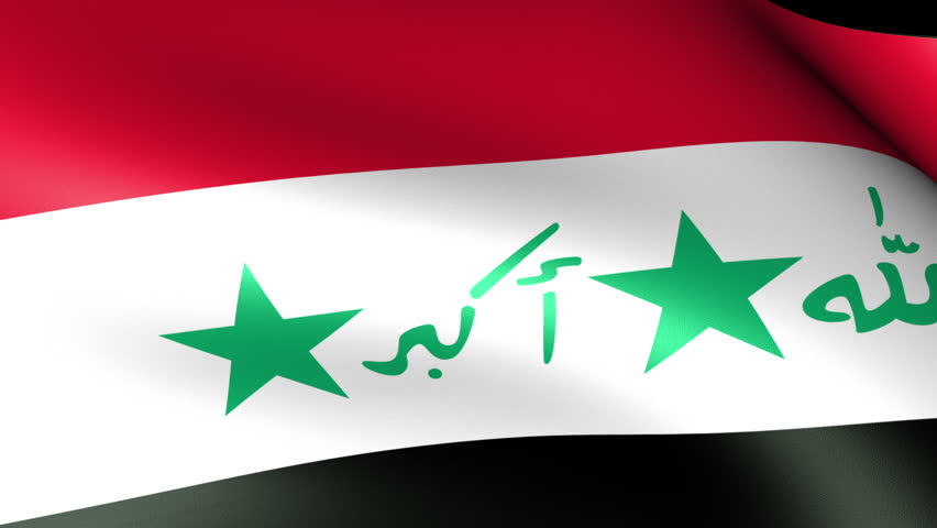 Irak Flag Waving