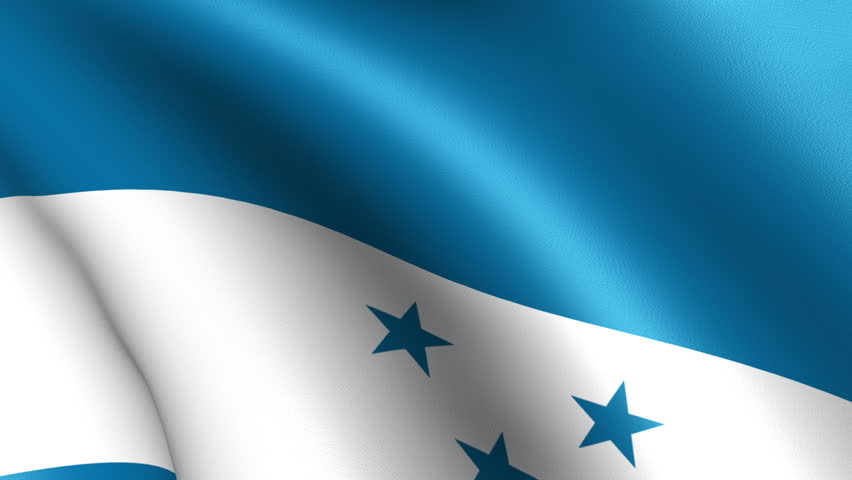 Honduras Flag Waving