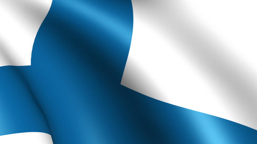 Finland Flag Waving