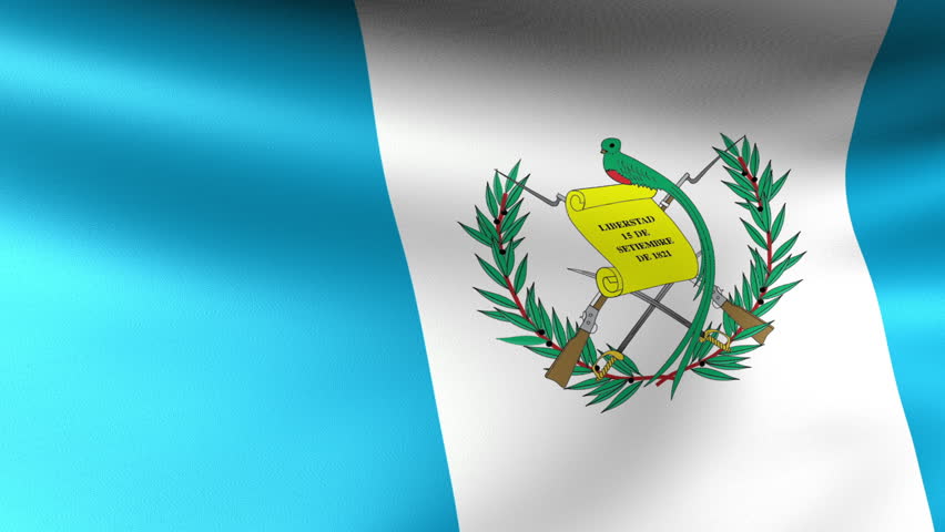 Guatemala Flag Waving