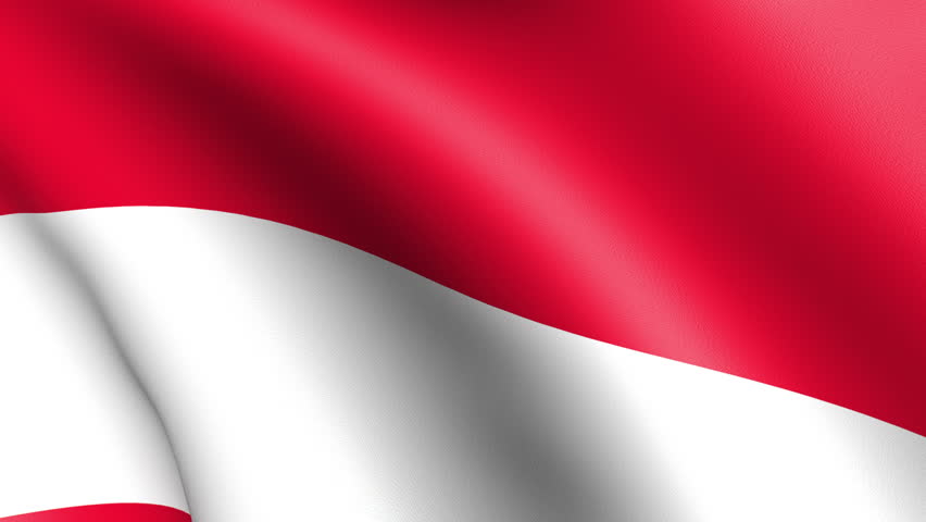 Austria Flag Waving