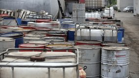 Drums with used machine oil - Powered by Shutterstock - Get 15% off with code: PIKWIZARD15