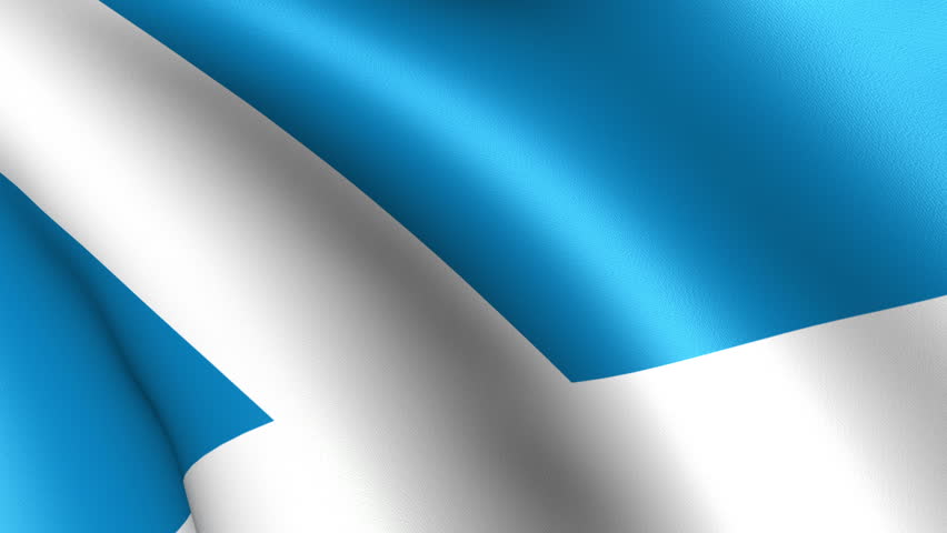 Scotland Flag Waving