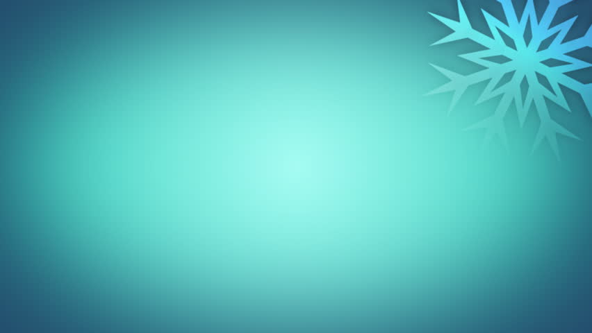 Ribbons grow over a ice cold blue  background featuring a single rotating