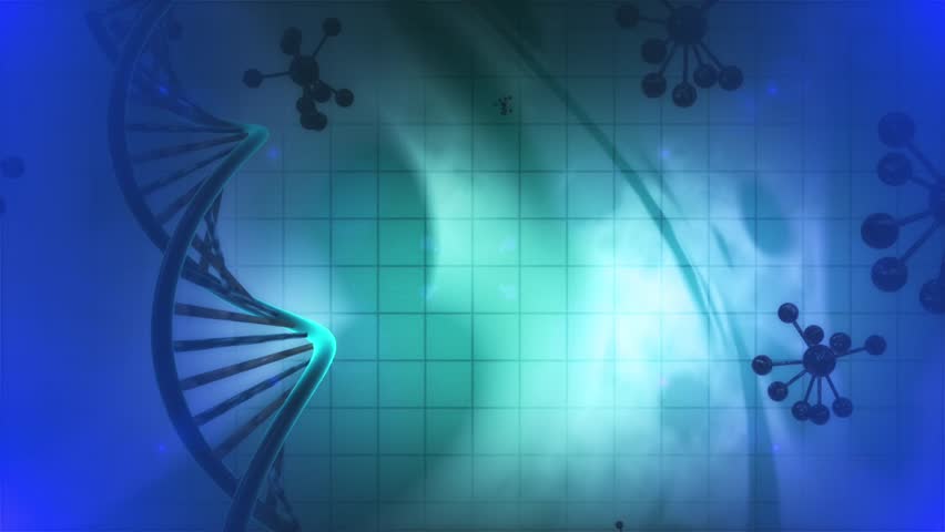 DNA loop background animation