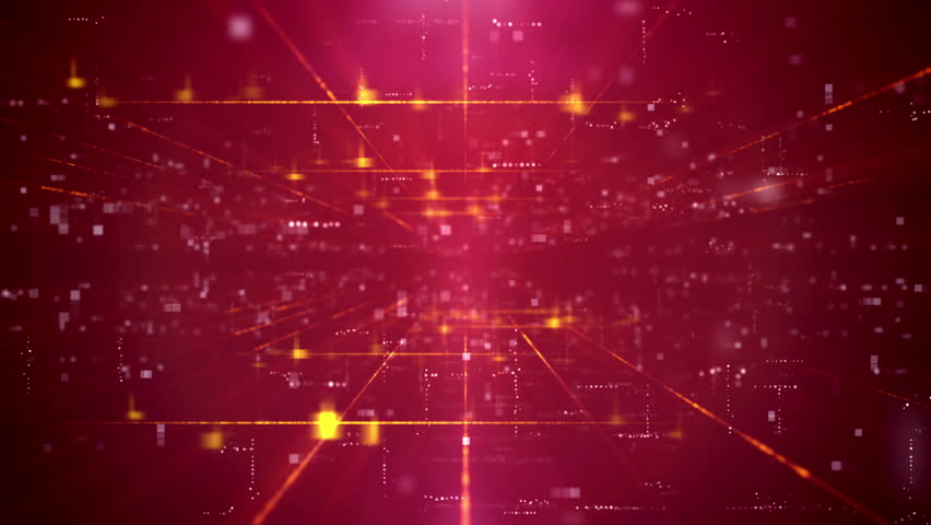 Modern Red Business Technology Background Stock Footage Video (100%