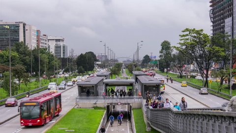 Transmilenio, Public, Transport, Bogota, colombia,