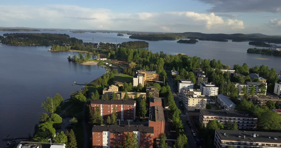 Kuopio Финляндия озеро