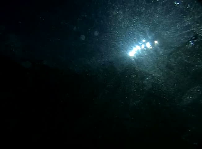 Underwater Moonlight Ocean 240fps HS04 Slow Motion