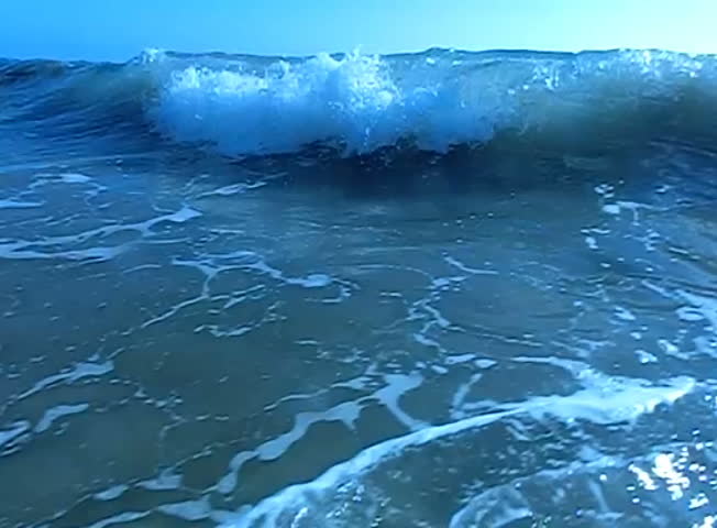 Ocean Waves 240fps HS07 Slow Motion Underwater