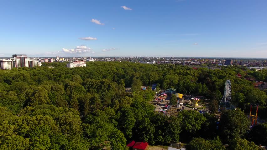 The Kaliningrad Puppet Theatre, the building was originally the Queen Louise Memorial Church in Kenigsberg
