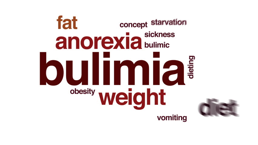 Bulimia Animated Word Cloud, Text Stock Footage Video (100% Royalty ...